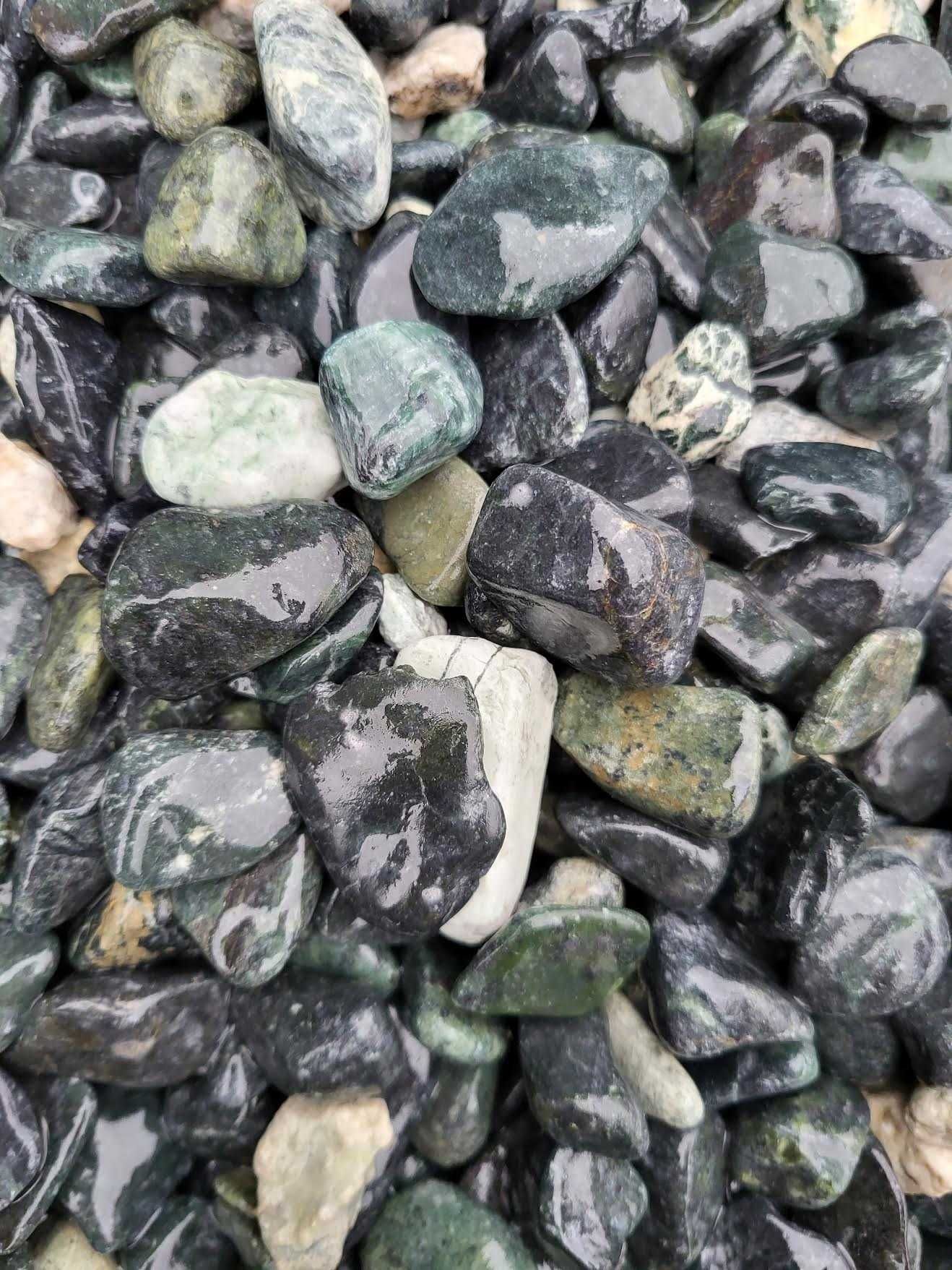 Kamień Otoczak GREEN DREAM  Kamienie ogrodowe dekoracyjne ozdobne
