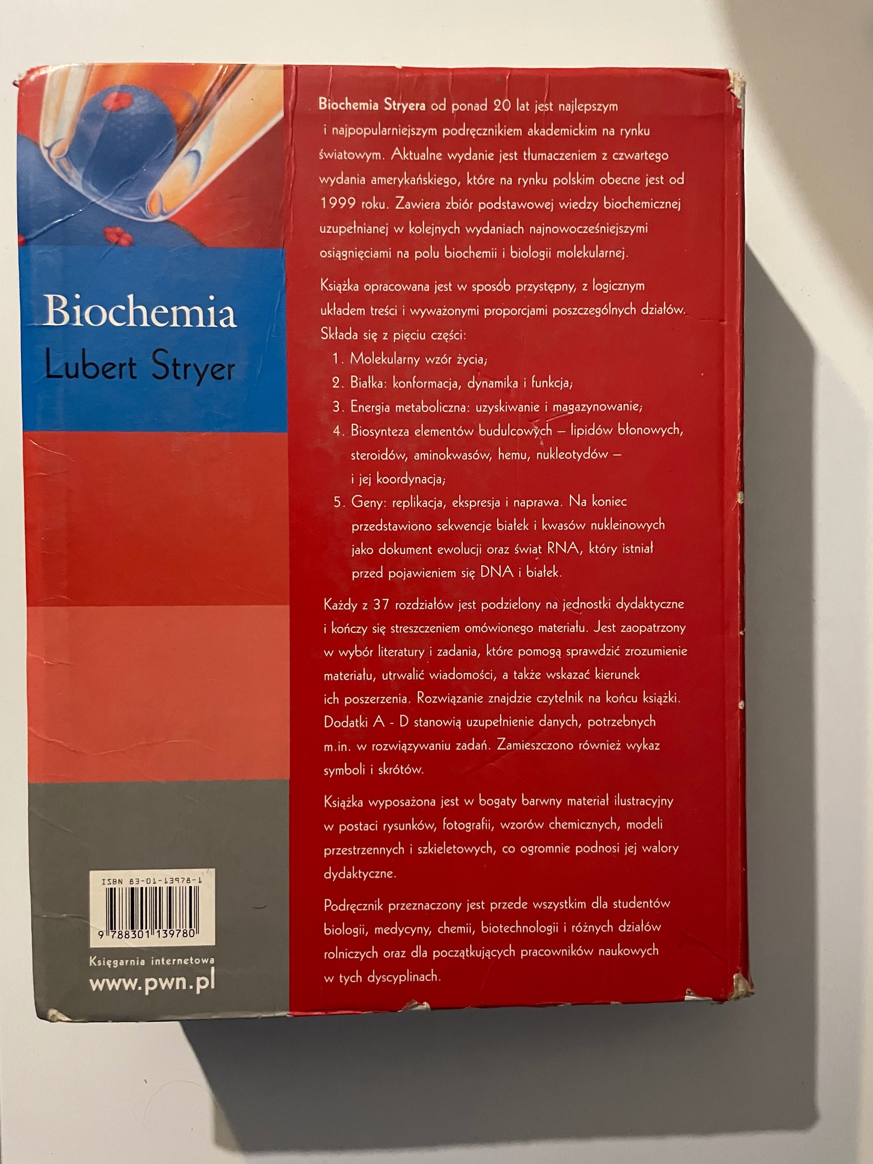 Biochemia - Lubert Stryer | PWN