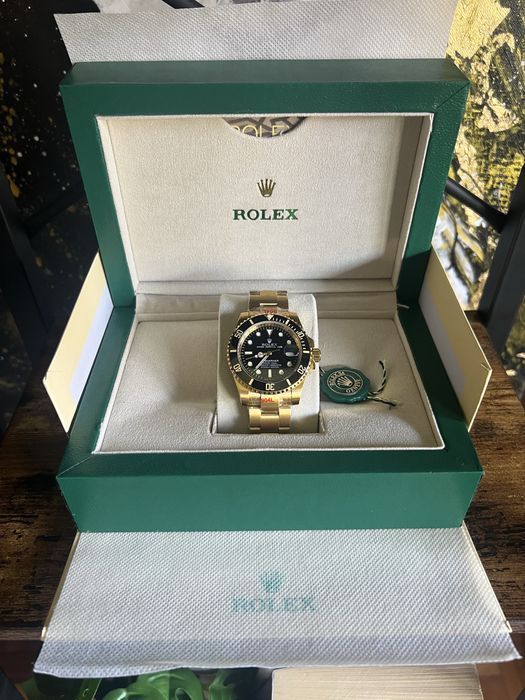 Rolex Submariner DateJust Gold/Black