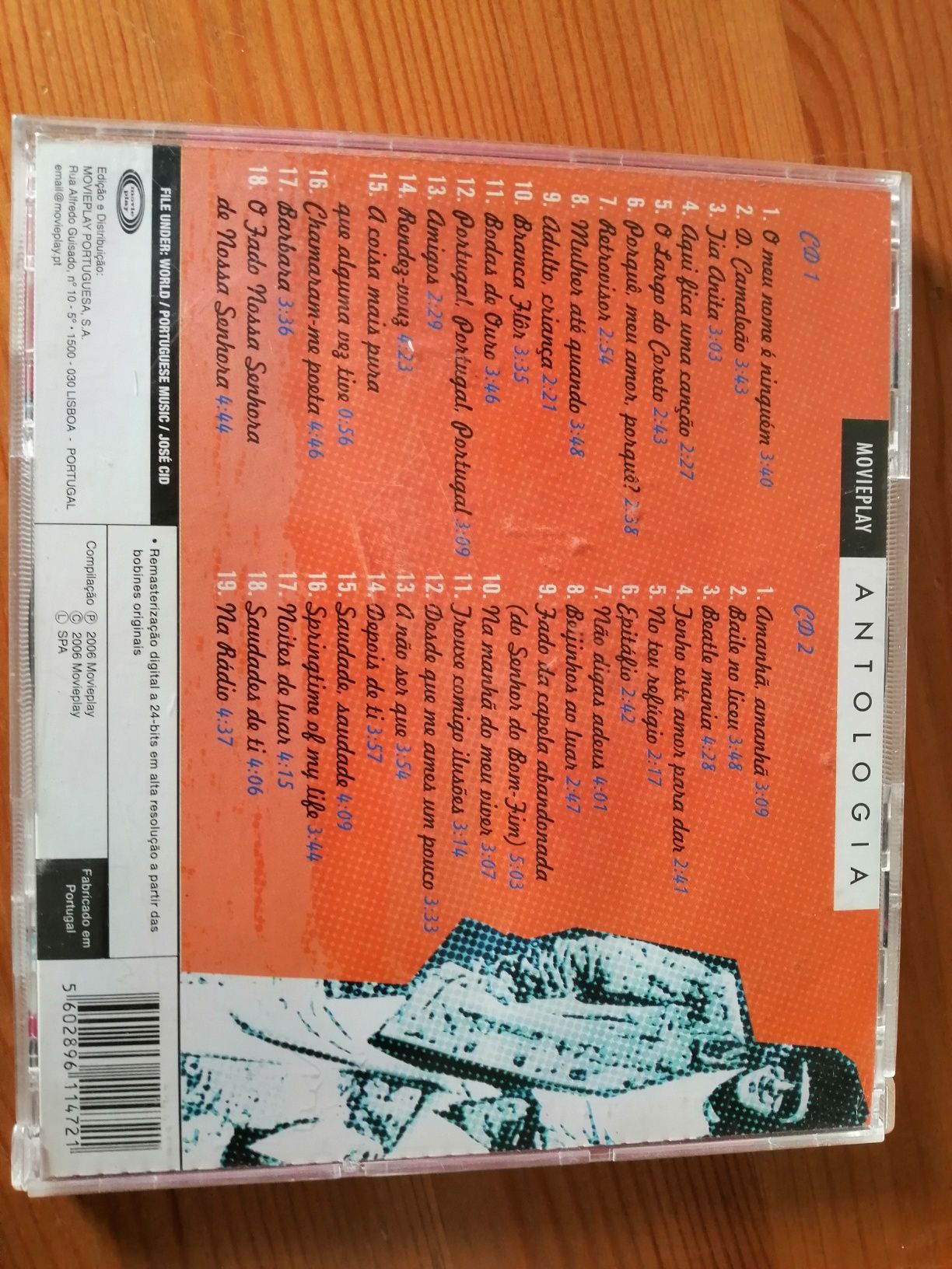 CD duplo do José Cid