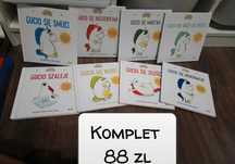 Zestaw książek gucio sie złości,nudzi,denerwuje,smuci ,niecierpliwi, m