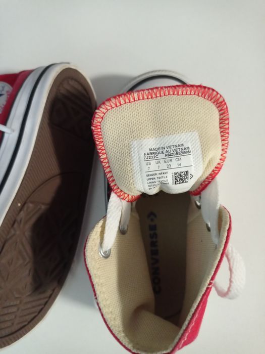 Buty Converse czerwony