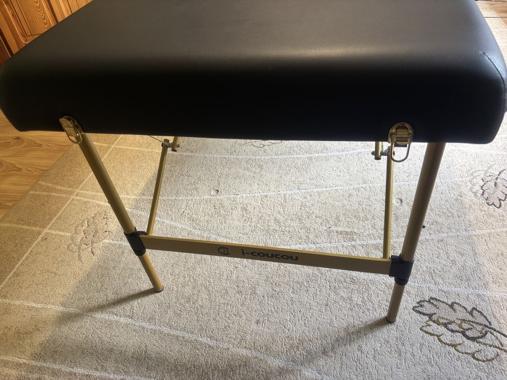 Łóżko kosmetyczne 80cm i-clouclou 10cm pianka