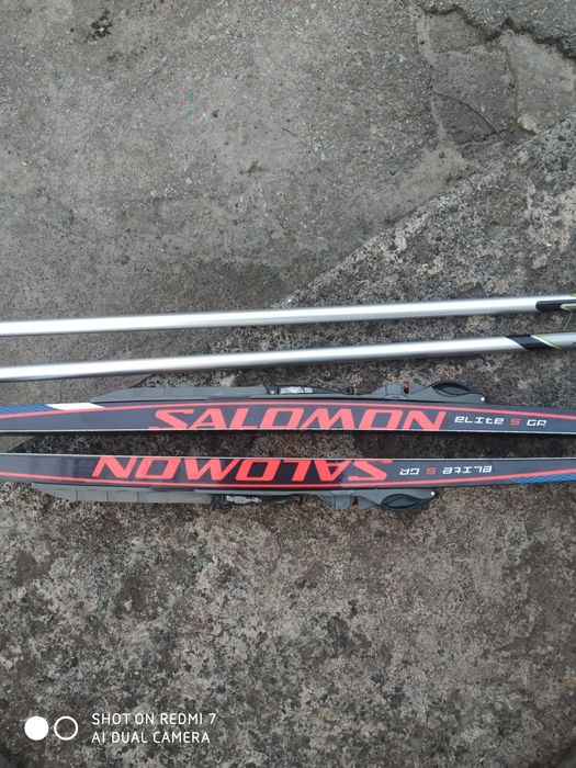 Продам лыжи SALOMON 182см