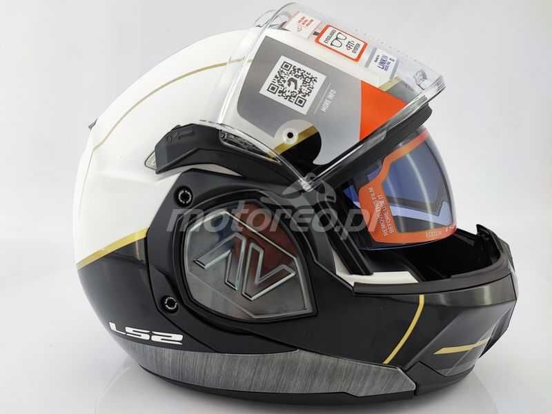 WYPRZEDAŻ Kask Szczękowy Blenda LS2 FF906 ADVANT Iron Jeans