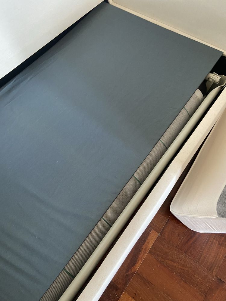 Sofa cama e dois individuais