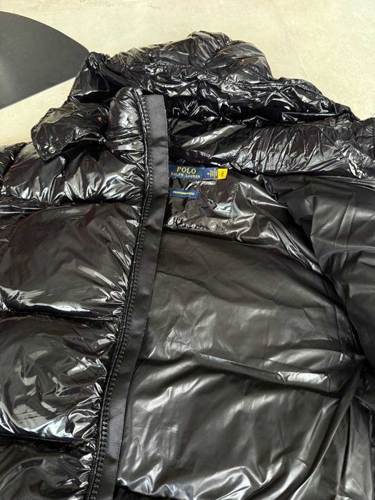 Розпродаж Пуховик  Polo Ralph Lauren Black  глянц