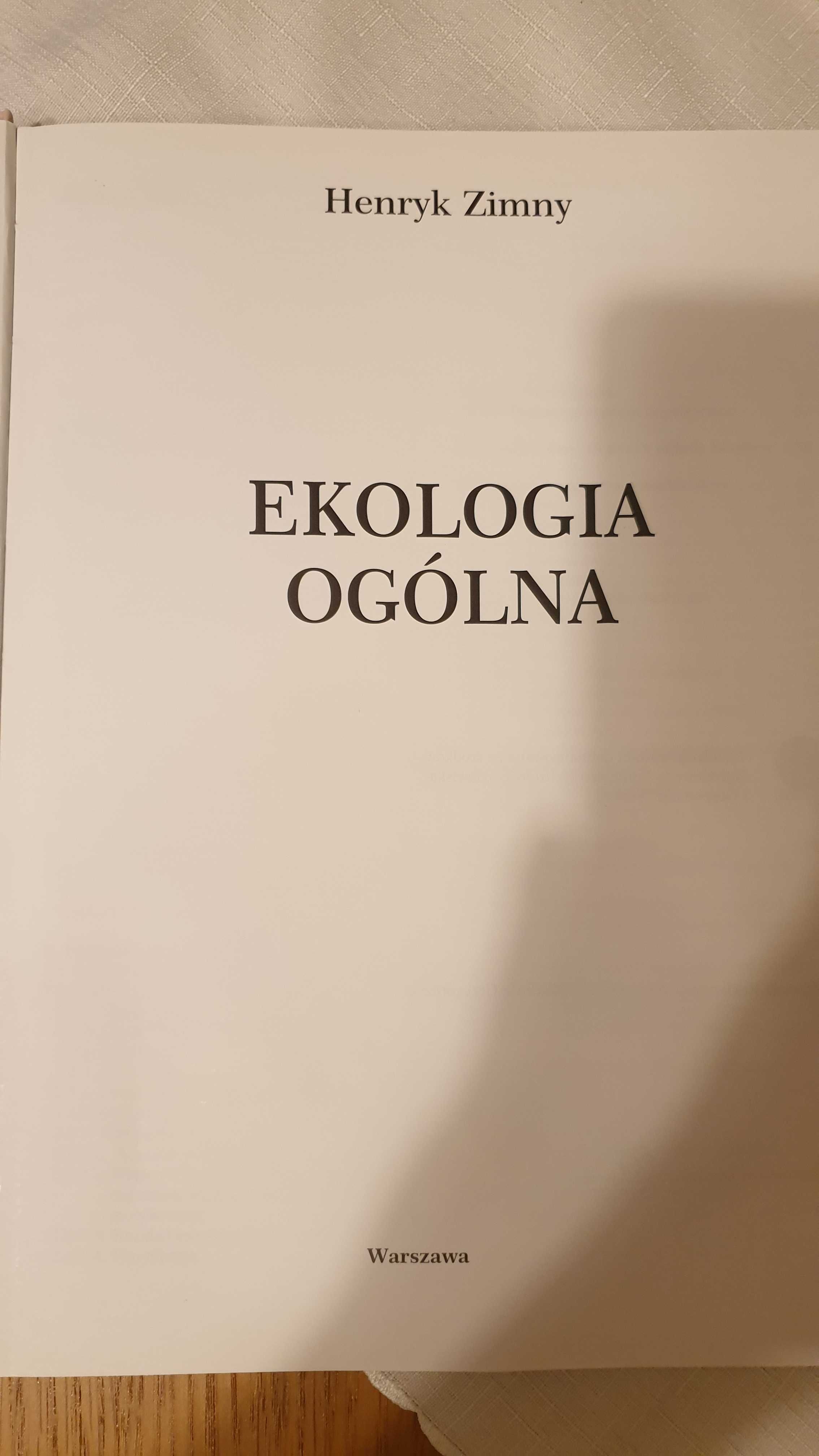 Ekologia Ogólna - Henryk Zimny