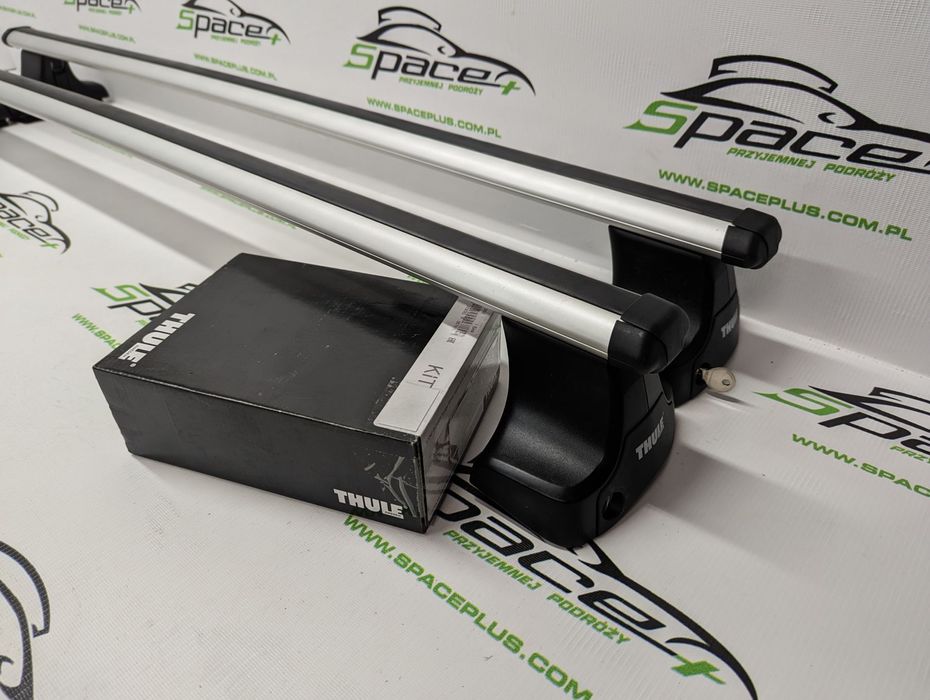 Bagażnik dachowy Thule: belki 861 + Stopy 754 + kit
