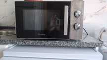 Micro-ondas flama inox recém comprado