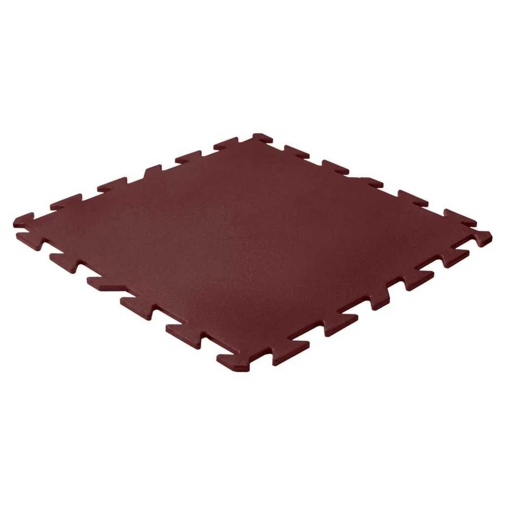 Podłoga gumowa do siłowni kolorowa puzzle SBR