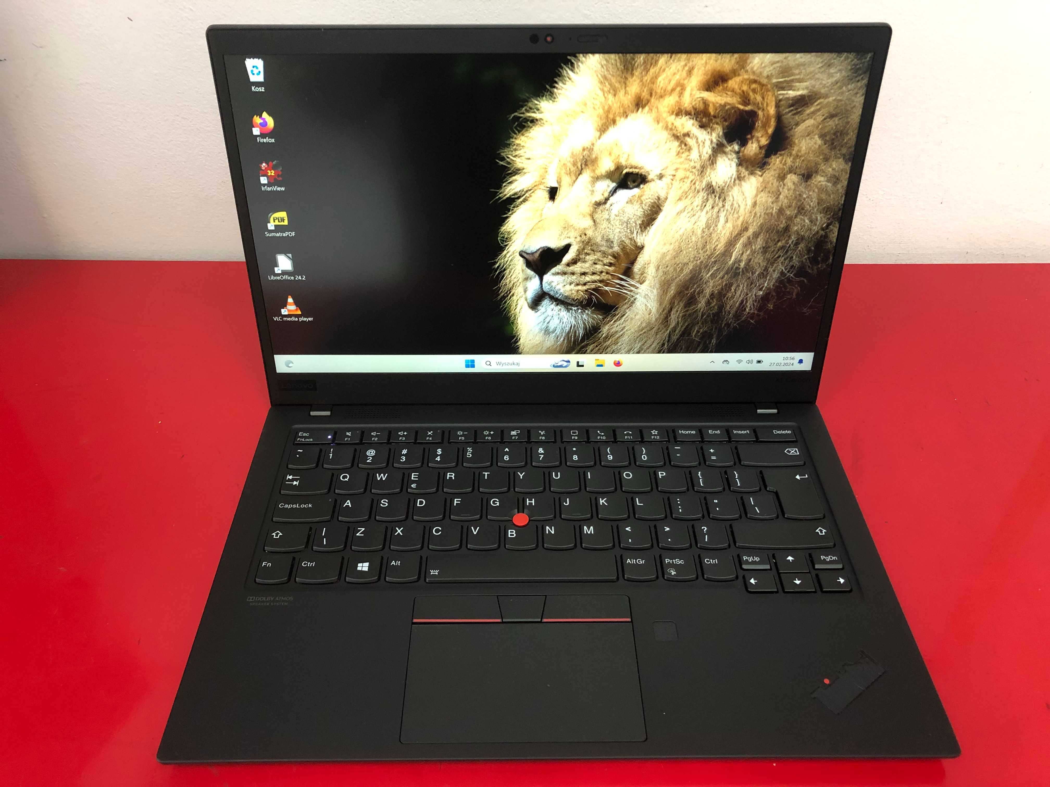 Świetny Lenovo ThinkPad X1 Carbon G7 i7-8gen 16GB 256SSD Raty 0% FV23%