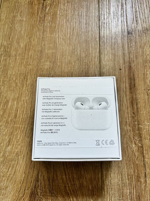 Słuchawki bezrzewodowe douszne apple airpods pro 2 nowe nieużywane