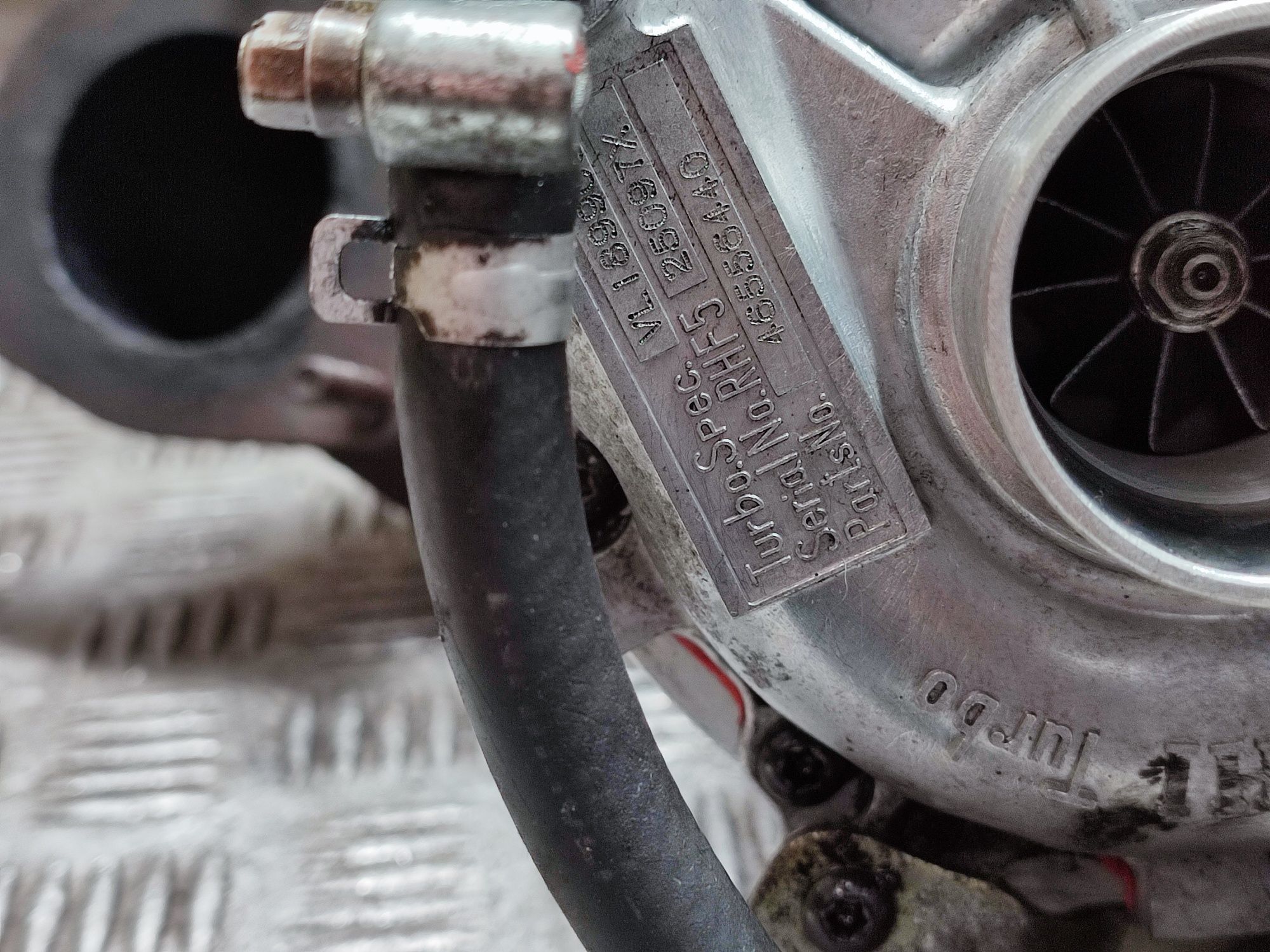Lancia Lybra 2.4 JTD turbina turbosprężarka