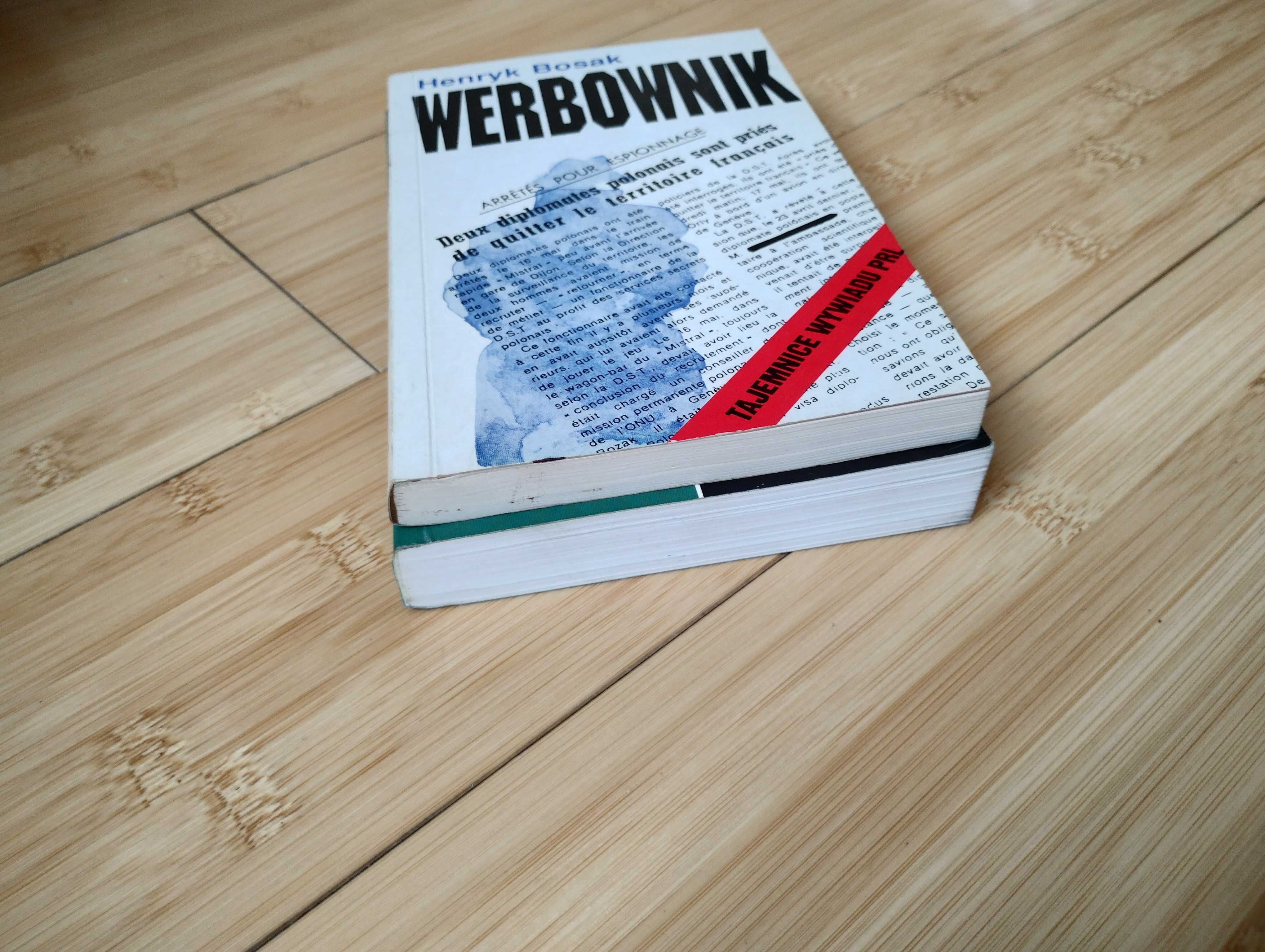H. Bosak - Rezydenci i agentki + Werbownik - stan bdb