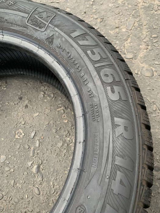 Шини 175/65 R14 Semperit 2022p зима 7.6мм