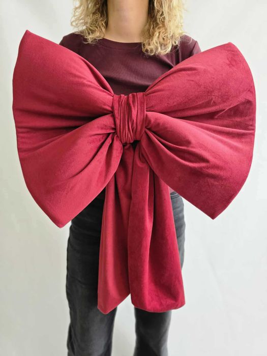 Kokarda czerwona duża