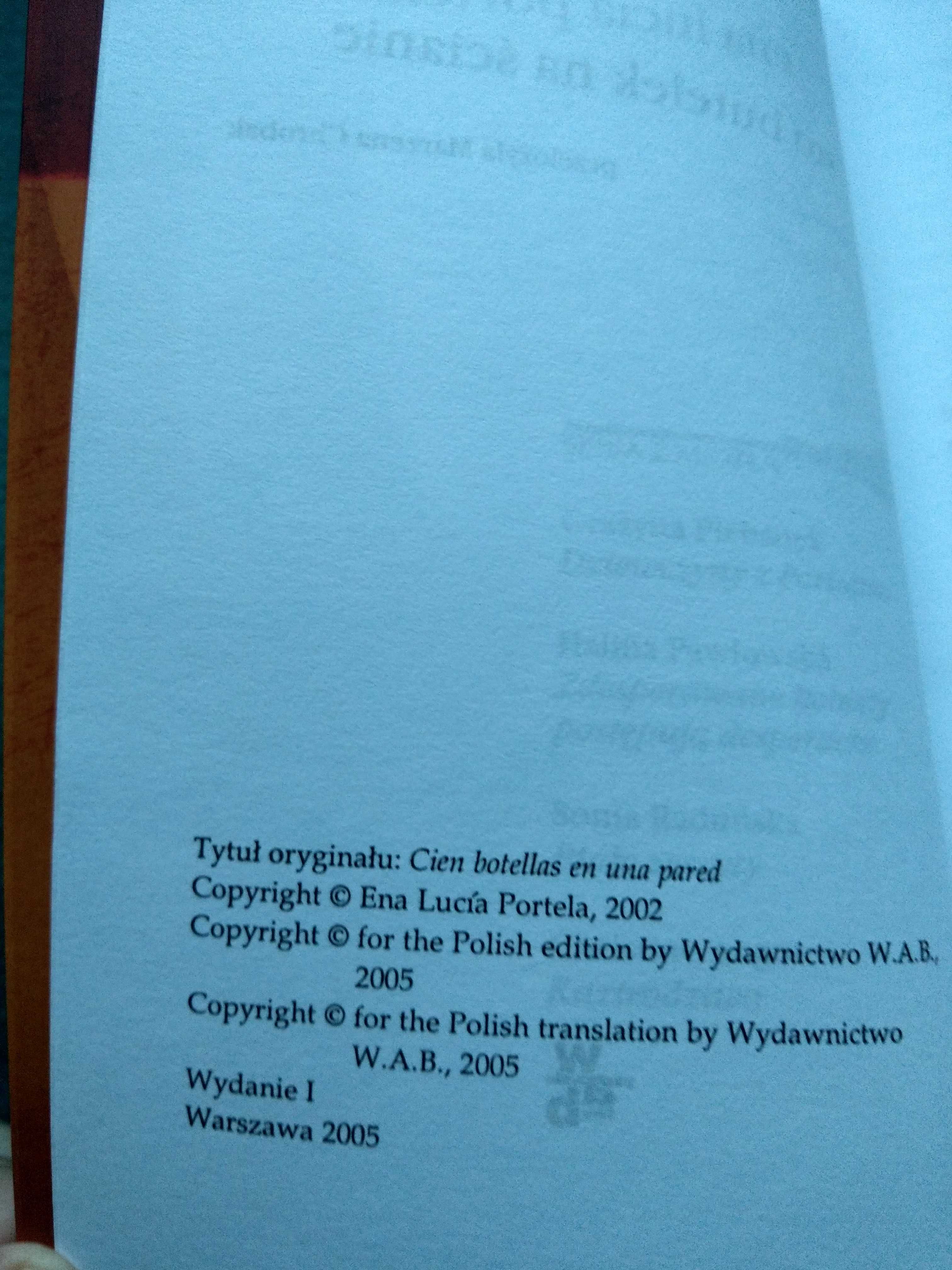 "Sto butelek na ścianie" Ena Lucia Portela