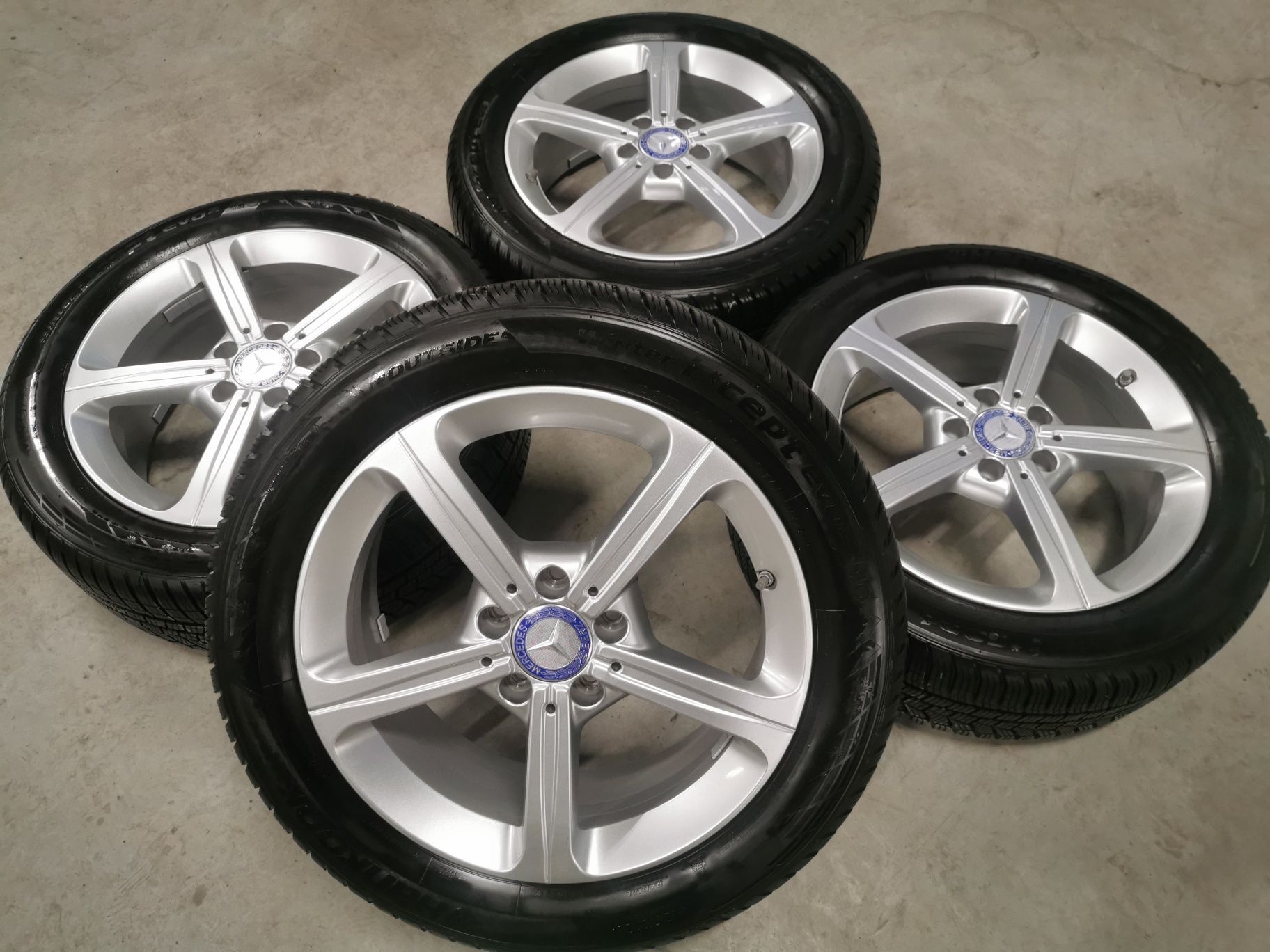 Oryginalne felgi Mercedes 17 cali 5x112 Vito Viano   A class, B class