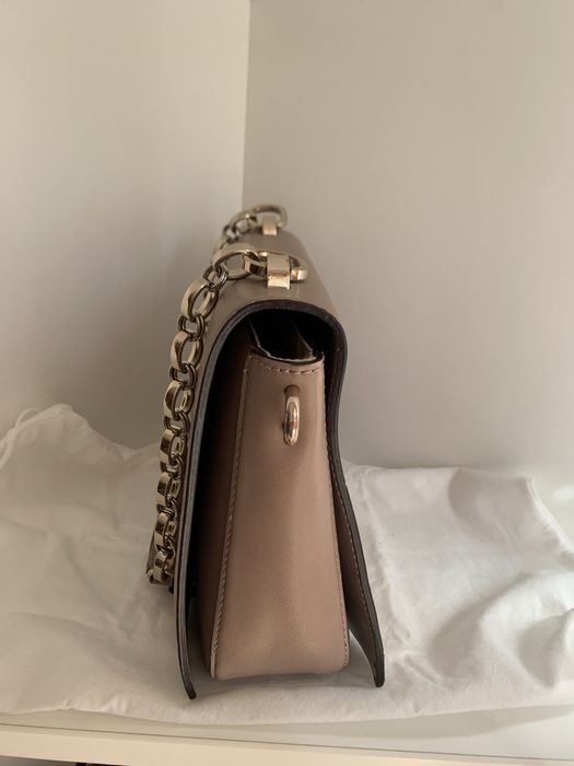 Сумка Guess 26/19/7  розово-бежева