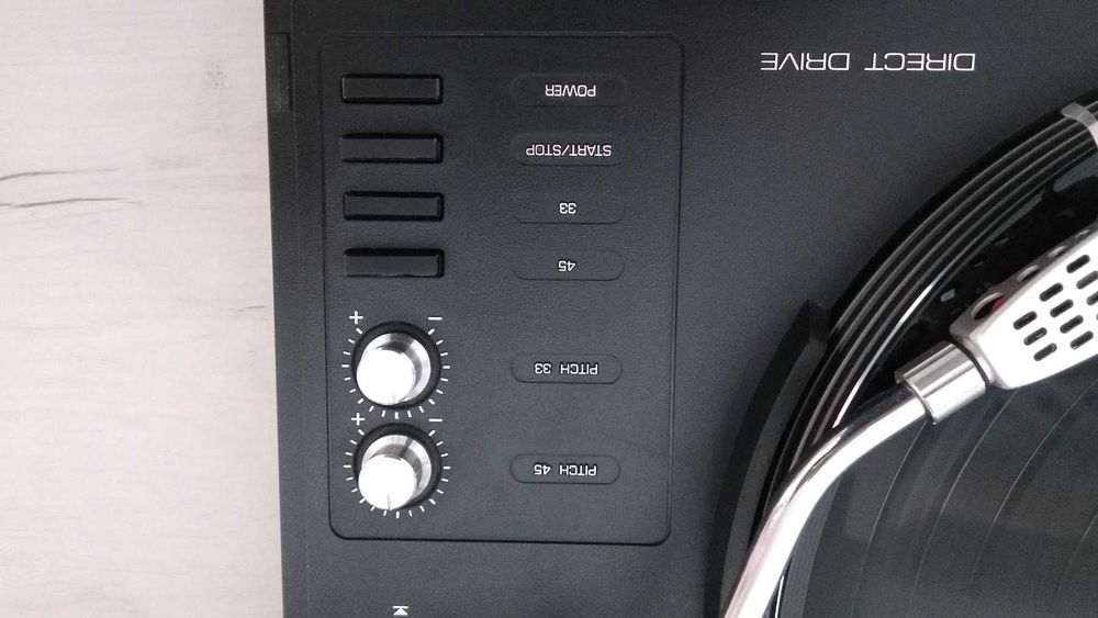 Вініловий HiFi програвач Telefunken TS 950. Прямий привід, 2 двигуни