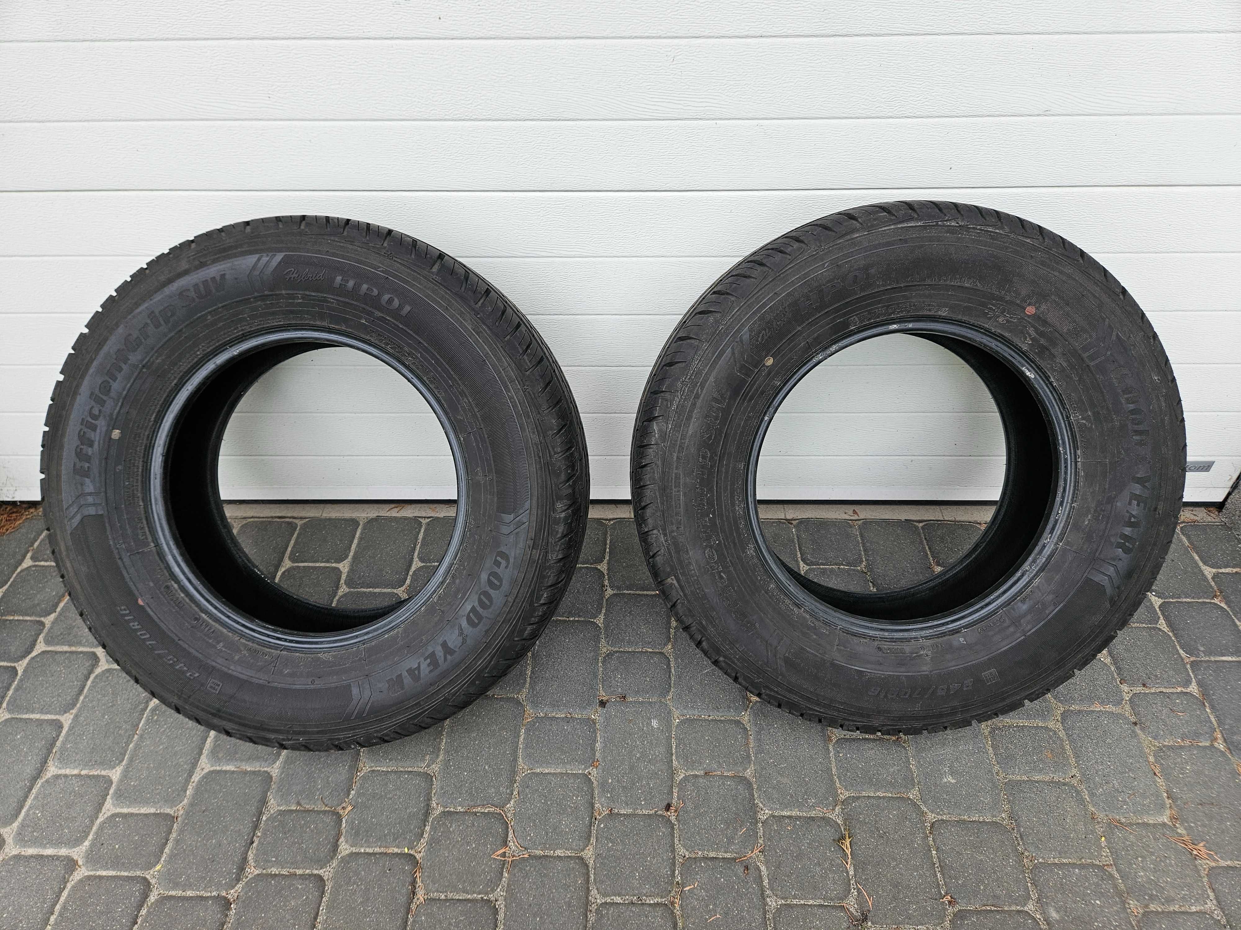 Goodyear EfficientGrip SUV 245/70/R16 stan bardzo dobry