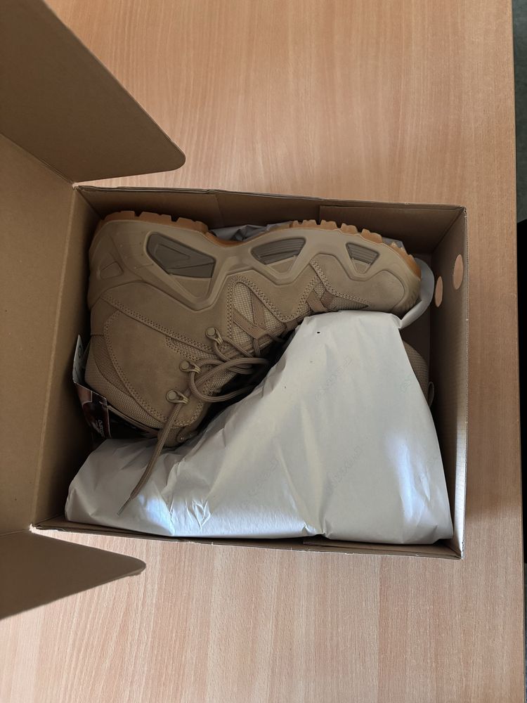 44,5 Buty Lowa Zephyr GTX Mid Gore-Tex Desert NOWE