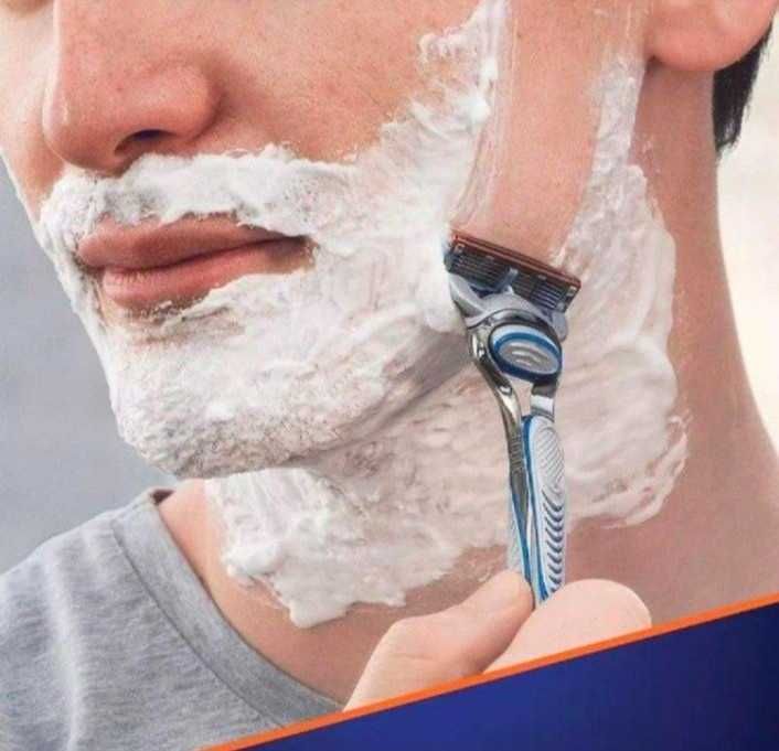 Gillette fusion 5, сменные кассеты с 5 лезвиями, 4 штуки в упаковке