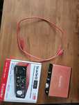 Focusrite solo + kabel Klotz 2xRCA