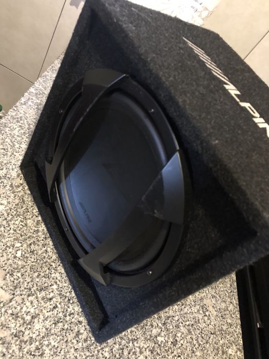 Subwoofer Alpine SBE-1244 BR