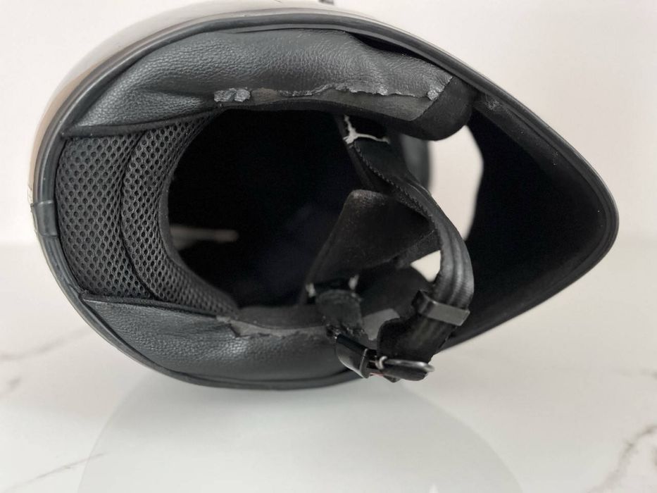 Шолом для мотоцикла бу в комплект прозоре скло