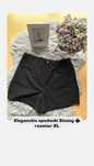 Spodenki damskie czarne eleganckie klasyczne elegant do pracy XL/42