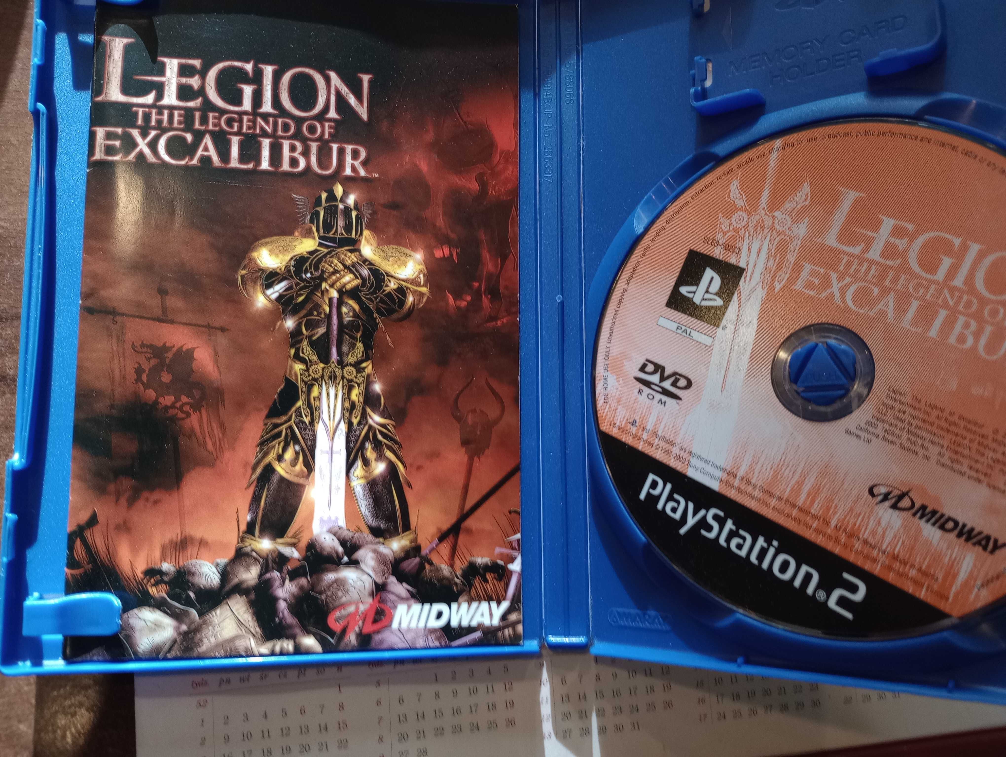 PS2 Legion the Legend of Excalibur PlayStation 2