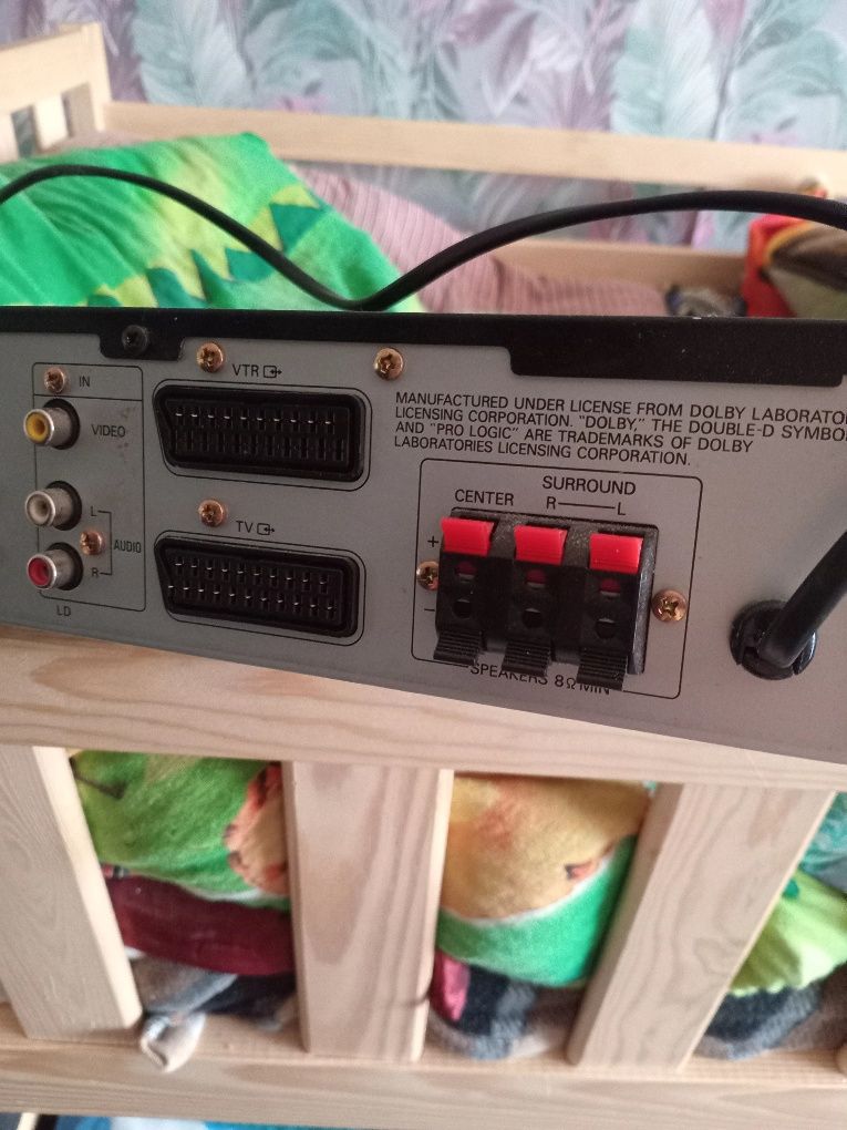 Equalizer że wzmacniaczem sanyo