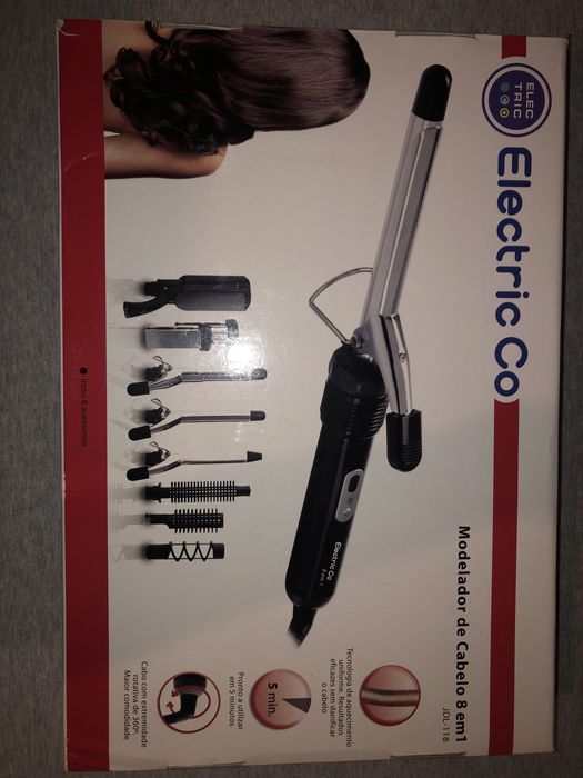 Modelador de cabelo 8 em 1