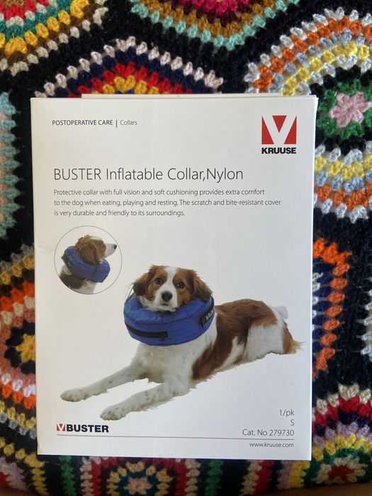 Colar insoflavel canino - S