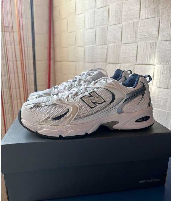 New Balance_530_white Moda_Buty_Mokasyny Mokasyny R.40