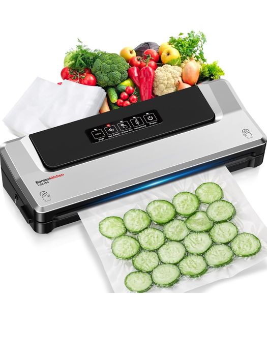 Pakowarka Próżniowa do Żywności, Funkcja 5 w 1, Utrzymuje Świeżość