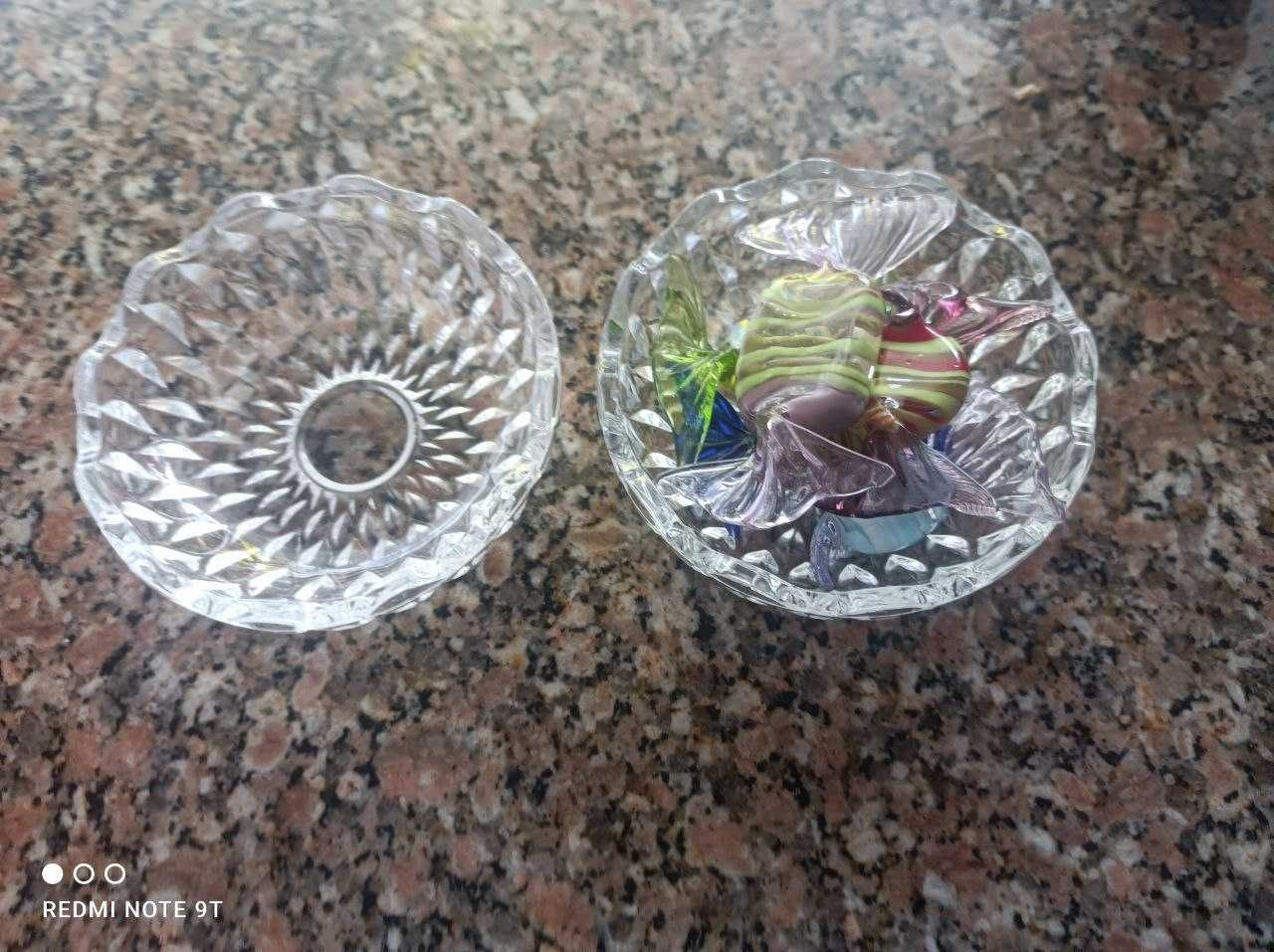 Rebuçados novos de cristal feitos à mão de Itália!