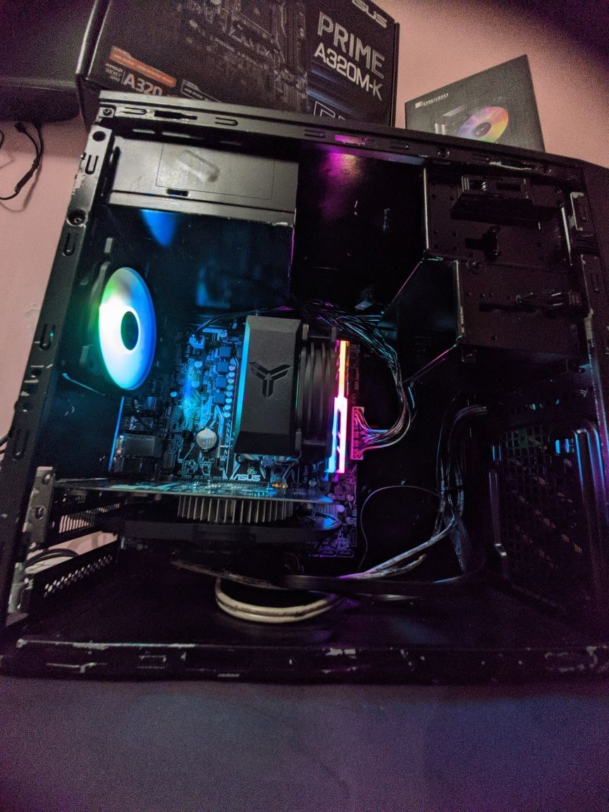 PC GAMING RYZEN, 16GB RAM 1050ti