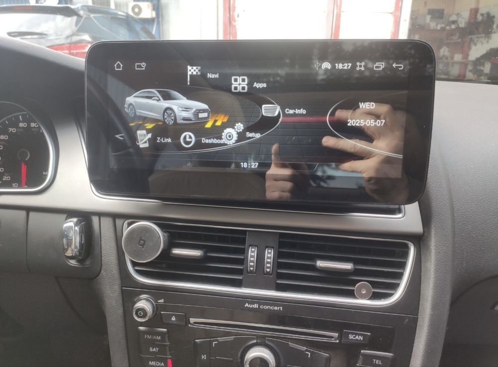 Штатна android магнітола Audi A4 b8 carplay навігація