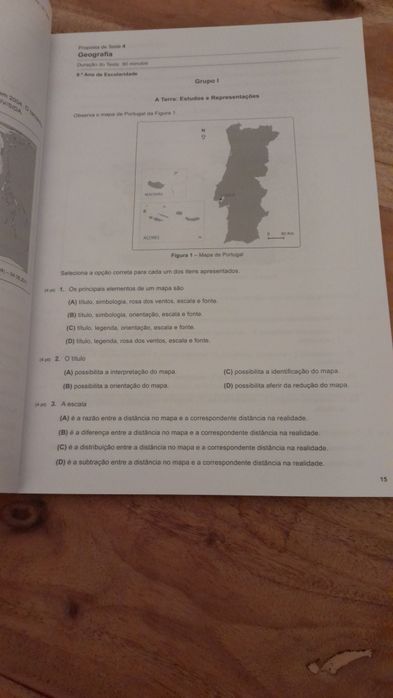 Testes 9.° ano Geografia  Prepara-te