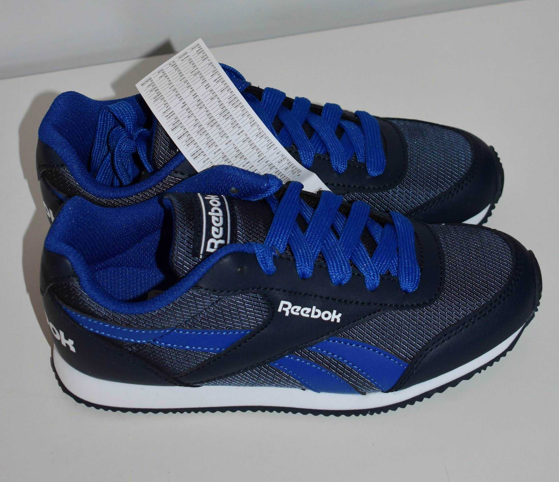 Granatowe adidasy Reebok Royal rozmiar 36 - nowe