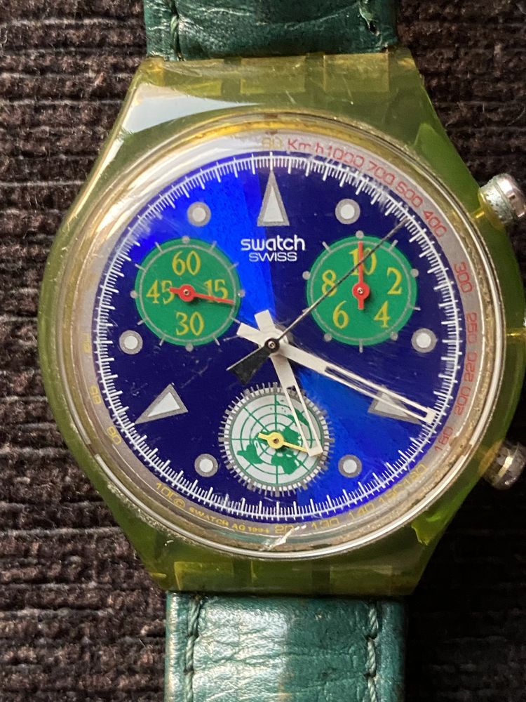 Relógio Swatch edição 50 aniversário UN