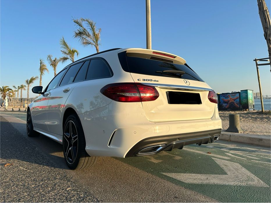 Mercedes C300 de AMG, 2021, Hibrid Plug-in 306CV 63 km elétrico!