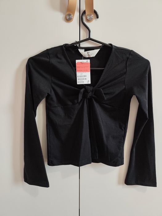 Bluzeczka, bolerko 134-140 h&m z metką