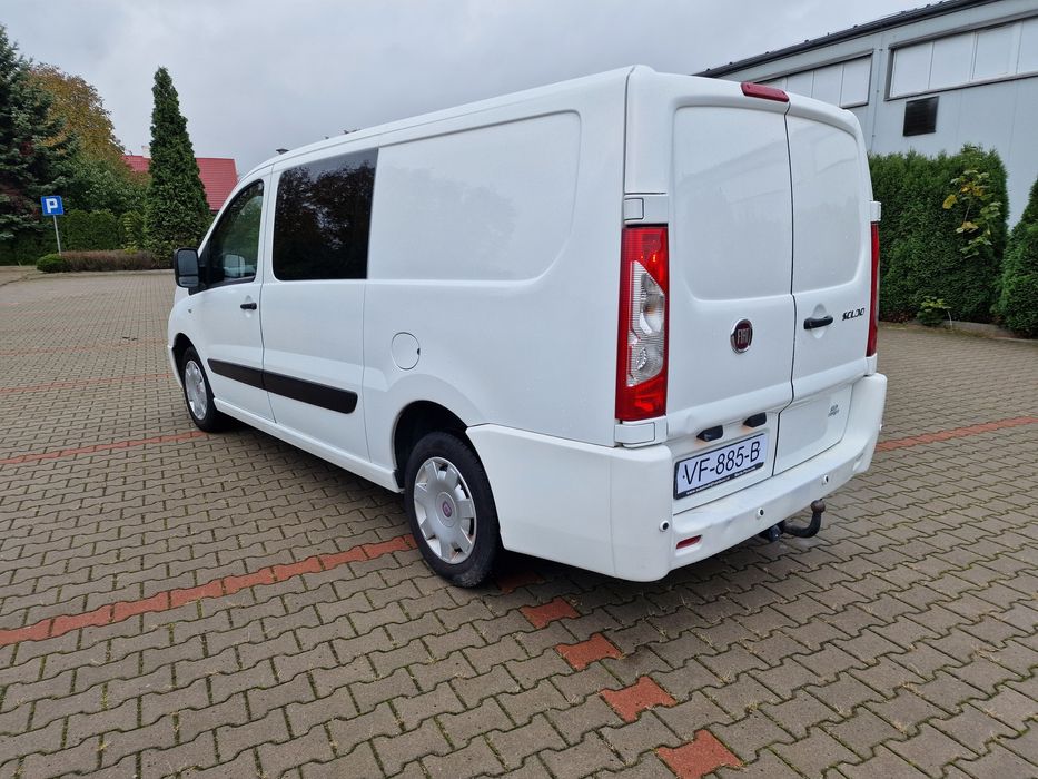 Bus Brygadówka 6 osobowy.Fiat Scudo Expert 1.6 HDI..Long..L2H1.Fajny s