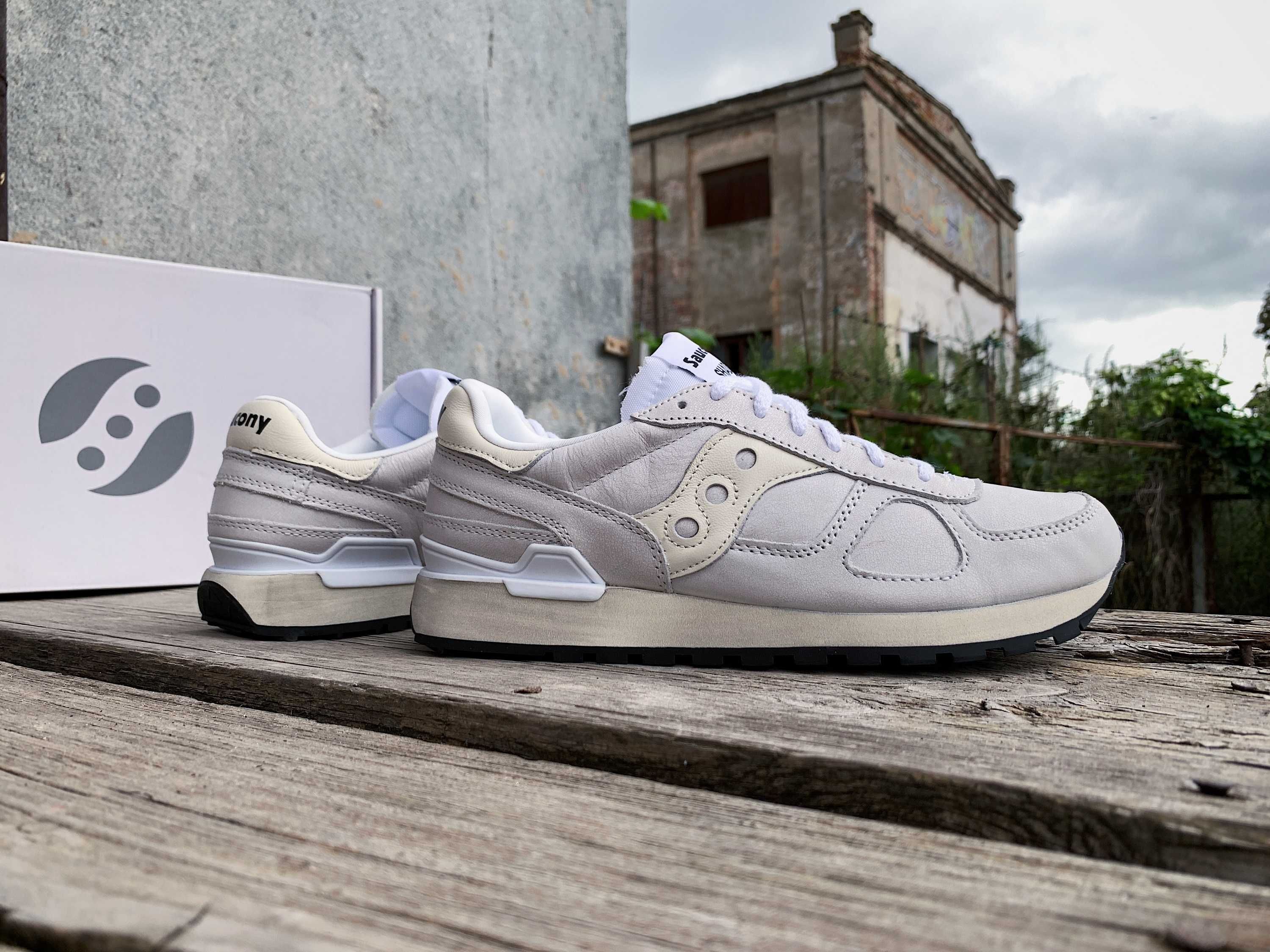 Мужские кожаные кроссовки Saucony Shadow Original водонепроницаемые