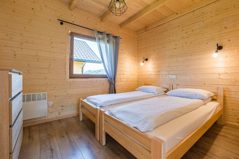 Solina, Polańczyk, domki klimatyzowane Bieszczady Domki na Rozdrożu,
