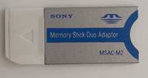 Orginalny Adapter karty Sony psp msac m2 memory stick duo adaptor